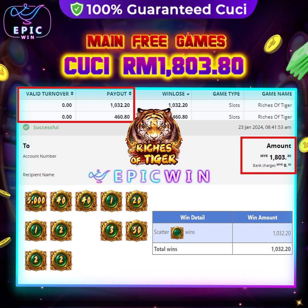 0123-0123 EW Riches of Tiger